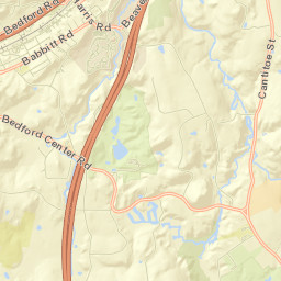 Bedford Hills Street Map