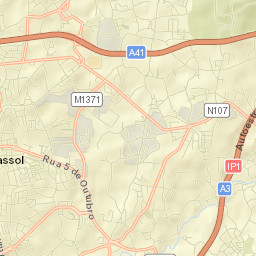 Milheirós Street Map