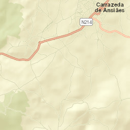 Carrazeda de Anciães Street Map