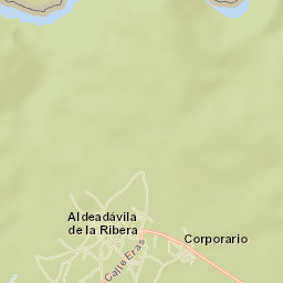 Aldeadávila de la Ribera Street Map