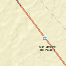 San Vicente del Palacio Street Map