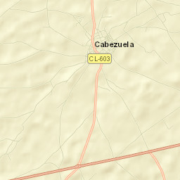 Cabezuela Street Map