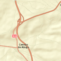 Cerezo de Abajo Street Map