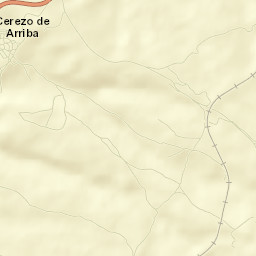 Cerezo de Arriba Street Map