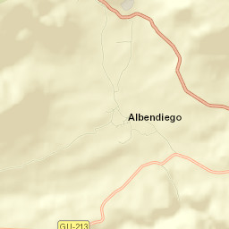 Albendiego Street Map