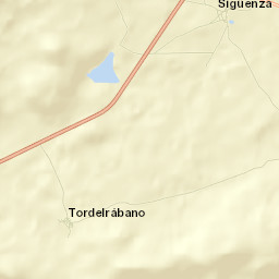 Paredes de Sigüenza Street Map