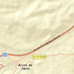 Arcos de Jalón Street Map