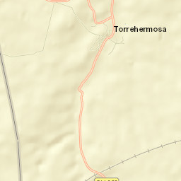 Torrehermosa Street Map