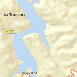 Nuévalos Street Map