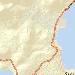 Gaeta Street Map