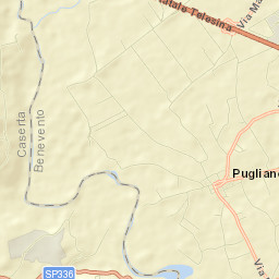 Puglianello Street Map