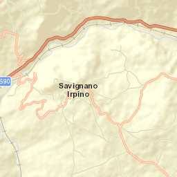 Savignano Irpino Street Map