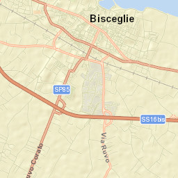 Bisceglie Street Map