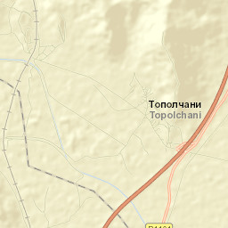 Topolčani Street Map