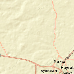 Hayrabolu Street Map