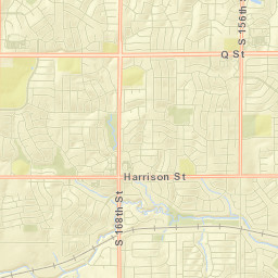 7168-7298 South 161st Street, Omaha, NE Street Map