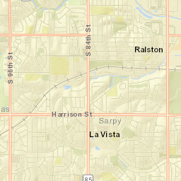 7508 Terry Dr La Vista Nebraska Street Map