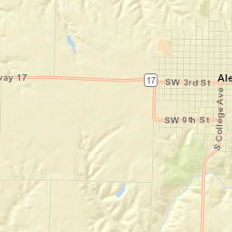 Aledo Street Map