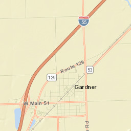 Gardner Street Map