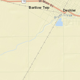 Deshler Street Map