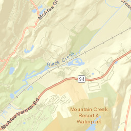 Vernon Center Street Map