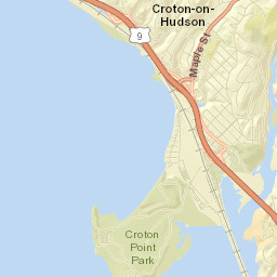 Croton-on-Hudson Street Map