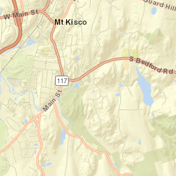 Mount Kisco Street Map
