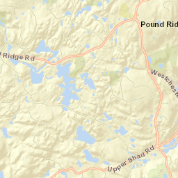 Pound Ridge Street Map