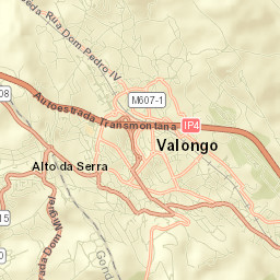 Valongo Street Map