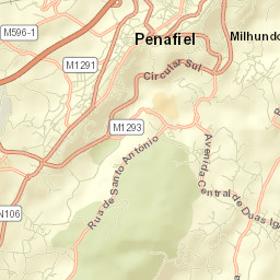 Penafiel Street Map