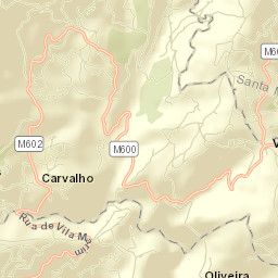 Peso da Régua Street Map