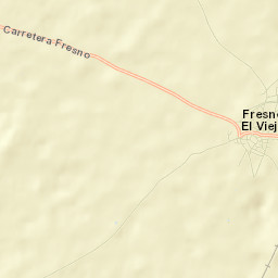 Fresno El Viejo Street Map