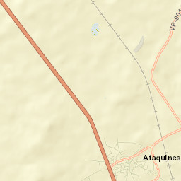 Ataquines Street Map