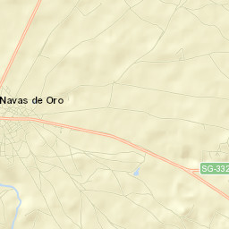 Navas de Oro Street Map