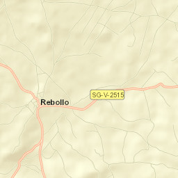 Rebollo Street Map