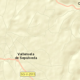 Valleruela de Sepúlveda Street Map