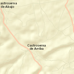 Castroserna de Abajo Street Map