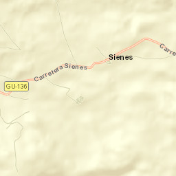 Sienes Street Map