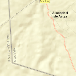 Alconchel de Ariza Street Map