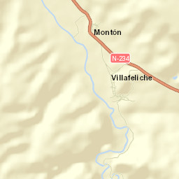 Villafeliche Street Map