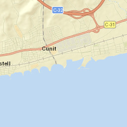 Cunit Street Map