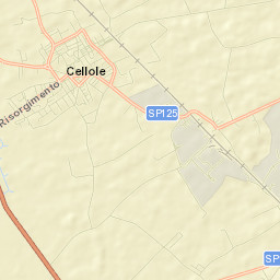 Cellole Street Map
