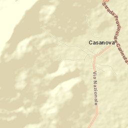 Casanova Street Map