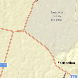 Francolise Street Map