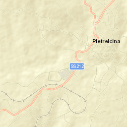 Pietrelcina Street Map