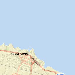 Giovinazzo Street Map