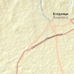 Bogdanci Street Map