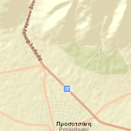Prosotsáni Street Map