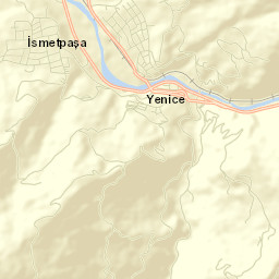 Yenice Street Map