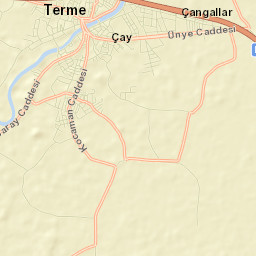 Terme Street Map